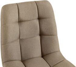 CLP 2 étkezőszékből álló Tilde szövet készlet, taupe (326899)