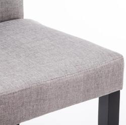 CLP 2 db Ina szövetből álló étkezőszék készlet, világosszürke (182257955)