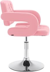 CLP Lounger Dublin műbőr, rózsaszín (308208)