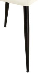 CLP 2 db Emia bársony étkezőszék készlet, krém (323762)