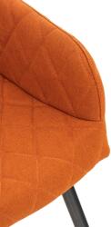 CLP Shila szövet étkezőszék, narancs (317119)