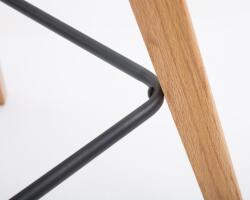 CLP 2 db-os bárszék szett Metz natúr szövet, taupe (315077)