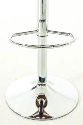 CLP 2 db Kingston C műbőr bárszék készlet, dió/fekete (306535)