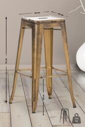 CLP Bárszék Joshua V2, arany (306565)