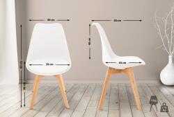 CLP Linares szék, fehér (310573)