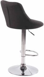 CLP 2 db bárszék szett Lazio szövet C, sötétszürke (307047)