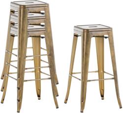 CLP Joshua V2 2 db bárszék készlet, arany (314342)