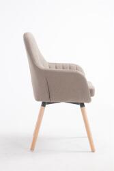 CLP Szék Florian szövet Natura, taupe (1521036124)