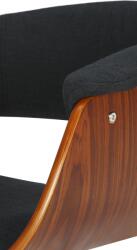 CLP Bárszék Vestal szövet, dió/fekete (322260)