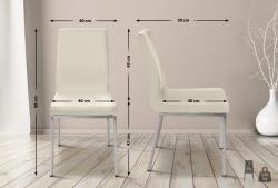 CLP Colmar étkezőszék, krém (181006804)