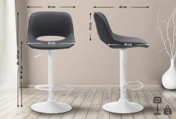 CLP Bárszék Camden műbőr, fekete (324143)