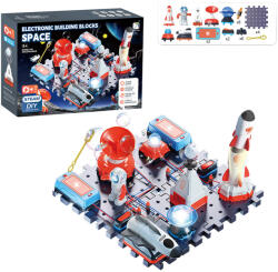 Produs de Import Science Horse, Statie spatiala, piese de asamblare electronice, set stiintific