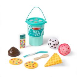 Melissa & Doug Melissa & Doug, Mini gelaterie, set de calatorie Bucatarie copii