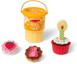 Melissa & Doug Melissa & Doug, Cofetarie portabila, set de calatorie Bucatarie copii
