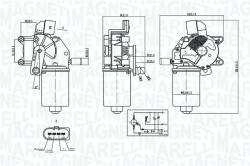 Magneti Marelli Motor stergator MAGNETI MARELLI 064376600010 (064376600010)
