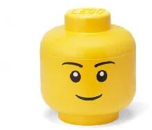 LEGO® Lego: Tárolódoboz, fej, nagy, LEGO, Boy (40321724)