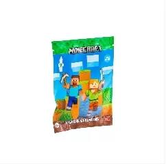 PMI Pmi: Minecraft mini figura kulcstartó tasakban, 1 db - többféle (MC8004)