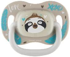 Canpol Central Europe, S. r. o Canpol Central Europe, S. r. o. : Canpol babies Szilikon cseresznye alakú cumi EXOTIC ANIMALS 0-6hó - lajhár (34/933_LENI)