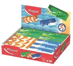 Maped Maped: Radír display, állatos, MAPED „Animals, vegyes minták (123401)