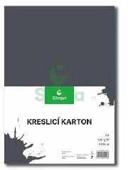 Stepa Stepa: Rajzlap, A4, 180g, 50 lap, STEPA, fekete (240141024)