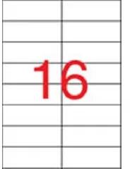 APLI Apli: Etikett, univerzális, 105x37 mm, extra erős, APLI "Super Sticky", 1600 etikett/csomag (11783)