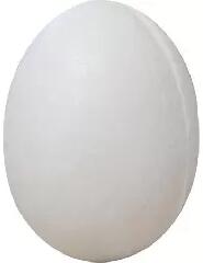 Corwell Corwell: Styropor tojás, 55-60 mm, 10 db (FGDX0110)