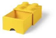 LEGO® Lego: Tárolódoboz, fiókos, LEGO "Brick", sárga (40051732)
