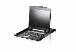 ATEN CL1000N KVM Console LCD 19'' + keyboard + touchpad 19'' 1U (CL1000N-ATA-AG)