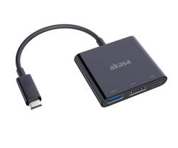 Akasa AK-CBCA01-15BK Fekete video digitalizáló adapter (AK-CBCA01-15BK)