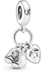 PANDORA Moments People 798106CZ Kisbabám függő charm (Ag925/1000, 3, 1 g)