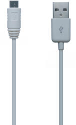 CONNECT IT CI-146 USB 2.0 1 M Micro-USB A USB A Fehér USB kábel (CI-146)