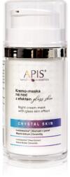 APIS NATURAL COSMETICS Crystal Skin éjszakai krémes maszk élénk és hidratált bőr 50 ml