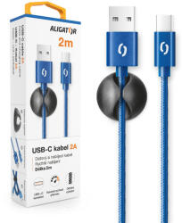Aligator DATKP30 USB 3.2 Gen 1 (3.1 Gen 1) 2 M USB A USB C Kék USB kábel (DATKP30)