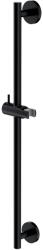 Omnires Suport de dus Omnires, bară glisantă, 66 cm, negru semi-mat (DR12BL)