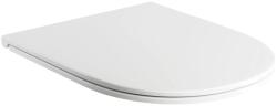 Omnires Capac Wc cu soft close, Omnires Ottawa, alb lucios (OTTAWASPDEBP)