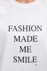 Victoria Beckham Тениска женска памучна (1226JTS007458A) - answear - 201,43 лв