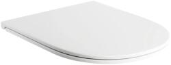 Omnires Capac Wc cu soft close, Omnires Ottawa, alb mat (OTTAWADEBM)