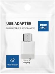 Blue Star Type-C - Micro USB adapter Blue Star - fehér