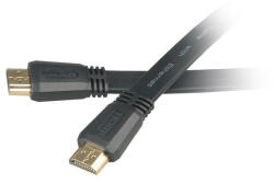 Akasa AK-CBHD05-20BK HDMI, 2 m HDMI A Fekete HDMI kábel (AK-CBHD05-20BK)