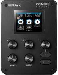 Roland GO: MIXER Studio audiokeverő, interfész
