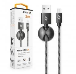 Aligator DATKP16 2 M USB A Micro-USB B Fekete USB kábel (DATKP16)