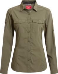 Craghoppers NosiLife Adventure Long Sleeved Shirt III női ing XS / zöld
