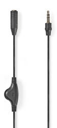 Nedis CAGB22090BK10 1 M 3.5mm Antracit audio kábel (CAGB22090BK10)