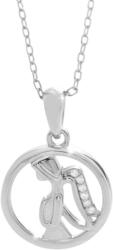 JSB Bijoux 92300436cr Angyal köbös cirkóniával (Ag925/1000, 2, 5 g)