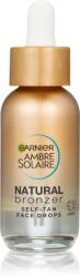Garnier Ambre Solaire Natural Bronzer Önbarnító cseppek arcra, 30 ml