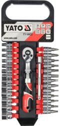 TOYA YT-14433 Dugókulcs készlet, 1/4", 28 darab