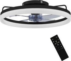HomCom plafonieră ventilată | Aosom Romania (B31-640V00BK)