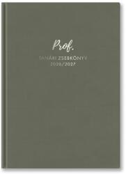 TopTimer Tanári zsebkönyv TOPTIMER Prof PU műbőrborító A/5 heti 145x205 mm Szürke 2026-2027 27P100C-501 (27P100C-501)