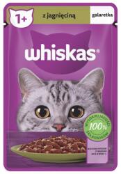 Whiskas Adult 85 g teljes értékű nedves eledel felnőtt macskáknak, bárányhúsdarabkák zselében