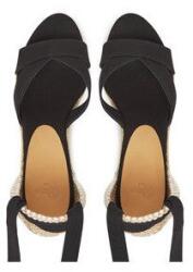 CASTANER női espadrillák, 025676-100, textil, 36 EU, fekete (0000304972508_36)